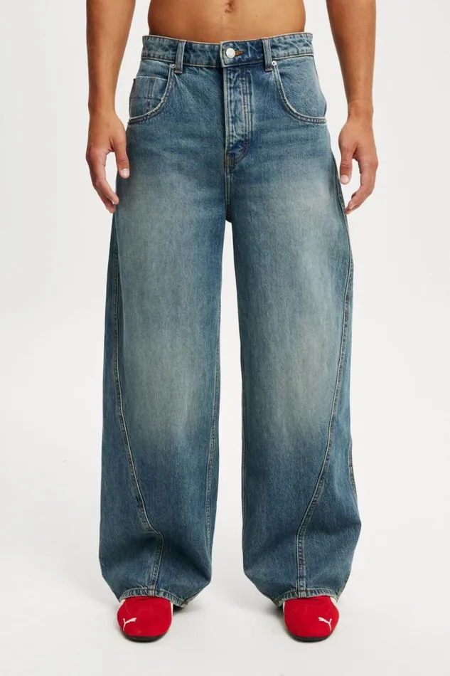 Cotton On Jeans Super Baggy Balloon Jean Otis Blue 8211 Men Cotton On Jeans Super Baggy Balloon Jean Otis Blue 8211 Men