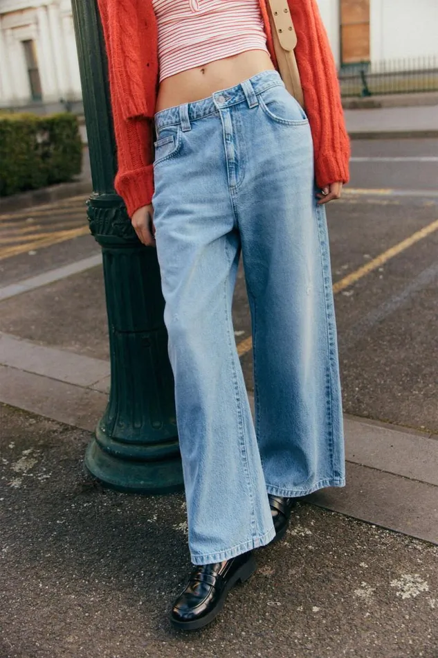 Cotton On Jeans Super Baggy Jean Breeze Blue Worn 8211 Women