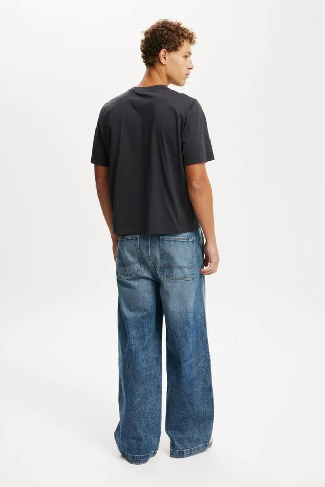 Cotton On Jeans Super Baggy Jean Carpenter Rail Blue 8211 Men Cotton On Jeans Super Baggy Jean Carpenter Rail Blue 8211 Men