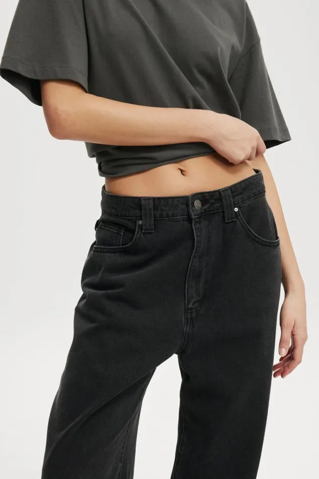 Cotton On Jeans Super Baggy Jean Graphite Black 8211 Women Cotton On Jeans Super Baggy Jean Graphite Black 8211 Women
