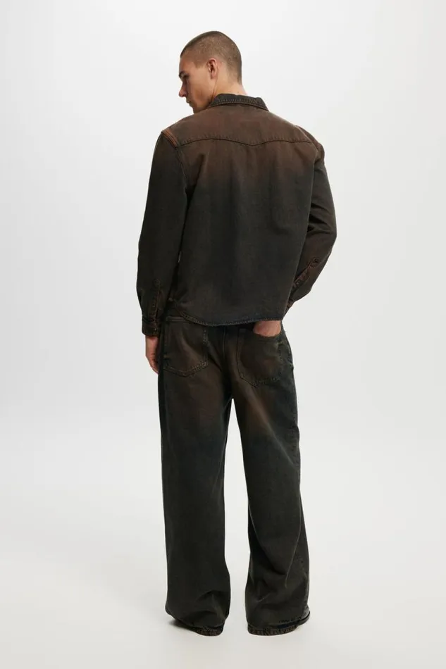 Cotton On Jeans Super Baggy Jean Mocha 8211 Men Cotton On Jeans Super Baggy Jean Mocha 8211 Men