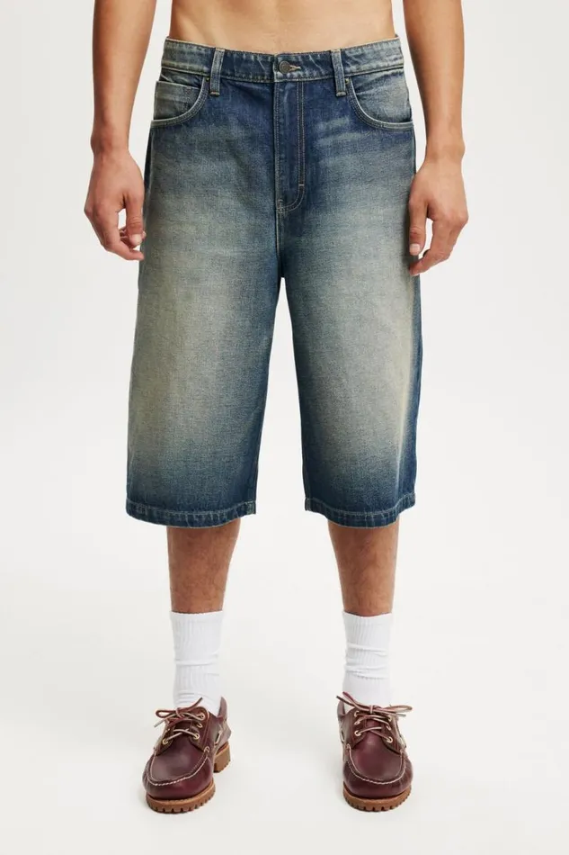 Cotton On Jeans Super Baggy Jort Sublime Blue 8211 Men Cotton On Jeans Super Baggy Jort Sublime Blue 8211 Men