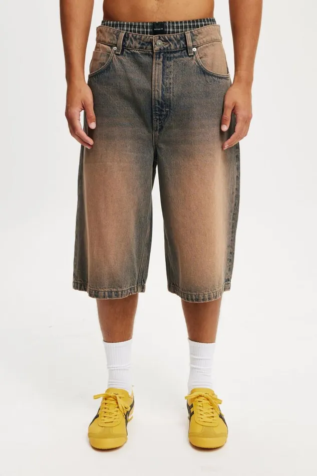 Cotton On Jeans Super Baggy Jort Trippin Blue 8211 Men Cotton On Jeans Super Baggy Jort Trippin Blue 8211 Men