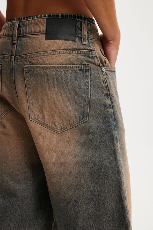 Cotton On Jeans Super Baggy Jort Trippin Blue 8211 Men Cotton On Jeans Super Baggy Jort Trippin Blue 8211 Men