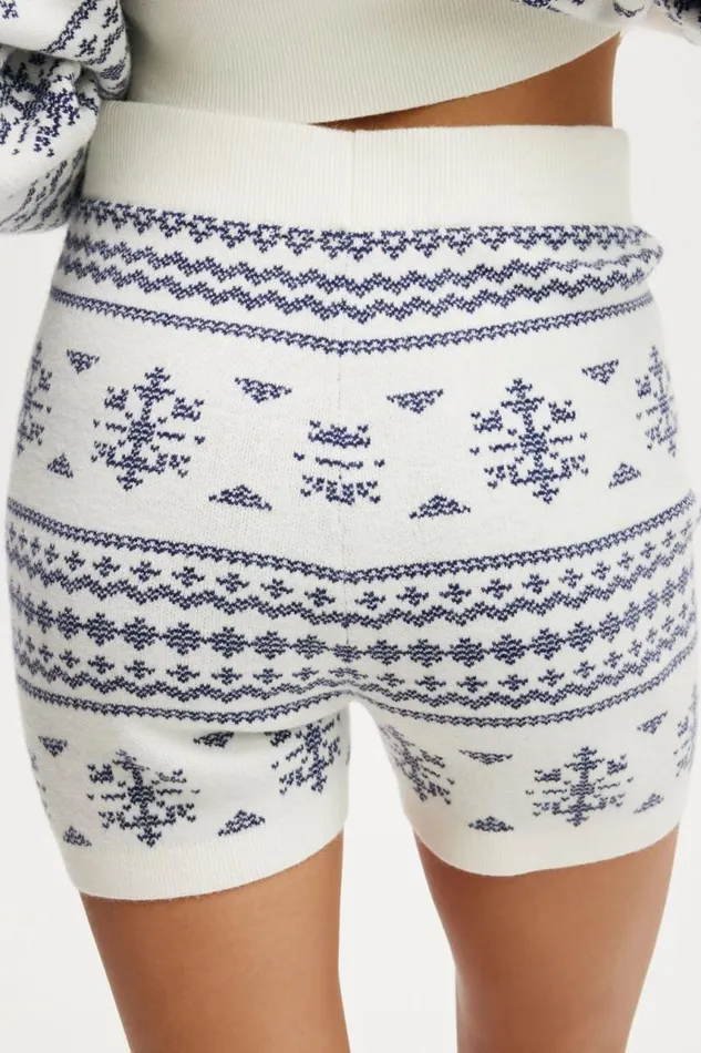 Cotton On Pajamas Novelty Knitted Short Coconut Milksnow Flakes 8211 Women Cotton On Pajamas Novelty Knitted Short Coconut Milksnow Flakes 8211 Women