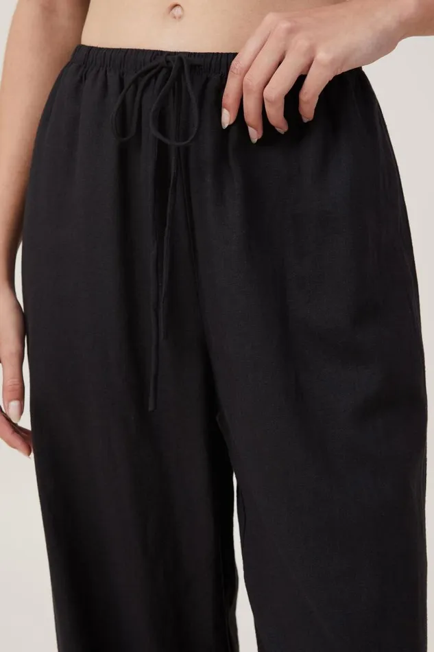 Cotton On Pants Haven Wide Leg Pant Black 8211 Women