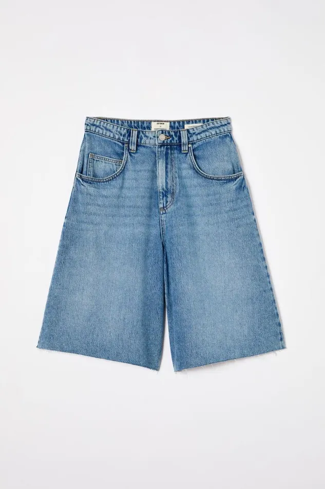 Cotton On Pants Lyocell Wide Denim Jort Coast Blue 8211 Women Cotton On Pants Lyocell Wide Denim Jort Coast Blue 8211 Women