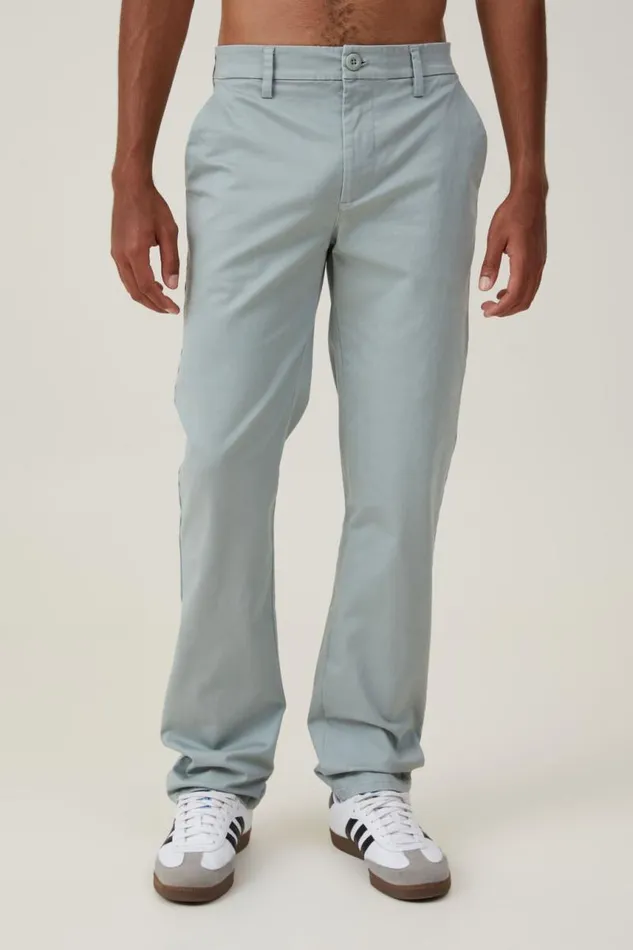 Cotton On Pants Regular Straight Chino Washed Teal 8211 Men Cotton On Pants Regular Straight Chino Washed Teal 8211 Men