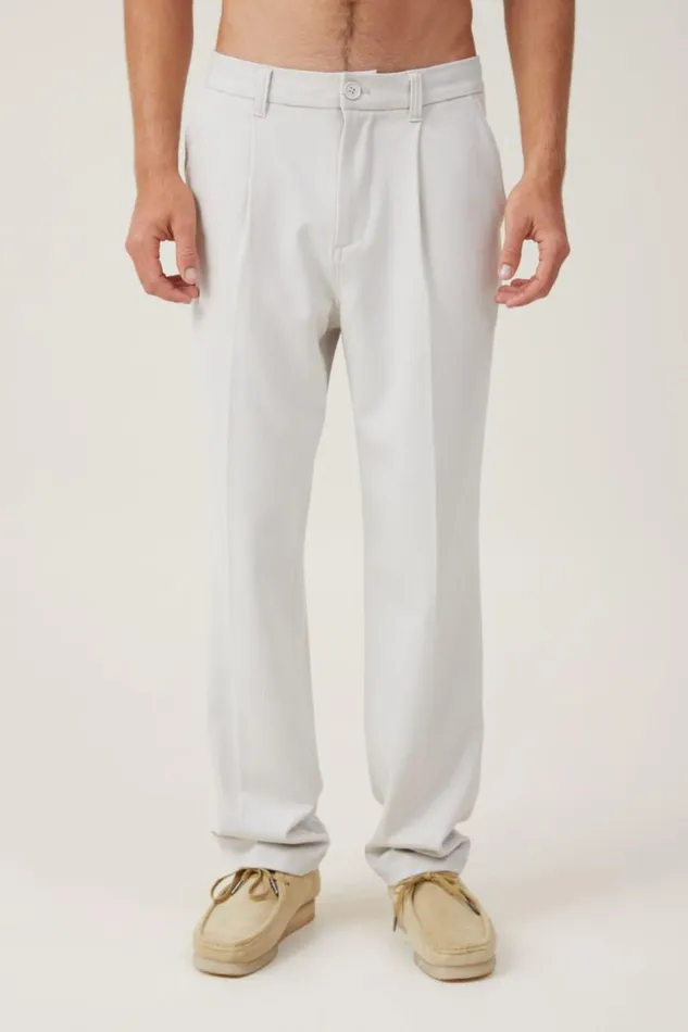 Cotton On Pants Relaxed Pleated Pant Washed Stone 8211 Men Cotton On Pants Relaxed Pleated Pant Washed Stone 8211 Men