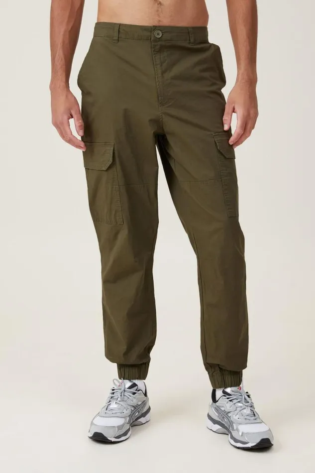 Cotton On Pants Ripstop Jogger Military 8211 Men Cotton On Pants Ripstop Jogger Military 8211 Men