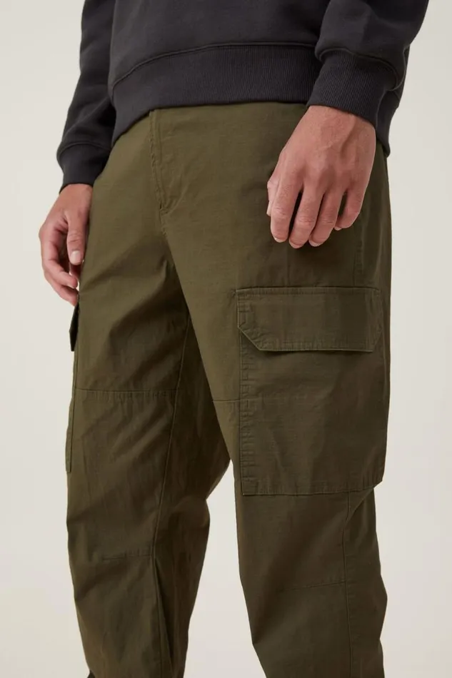 Cotton On Pants Ripstop Jogger Military 8211 Men Cotton On Pants Ripstop Jogger Military 8211 Men
