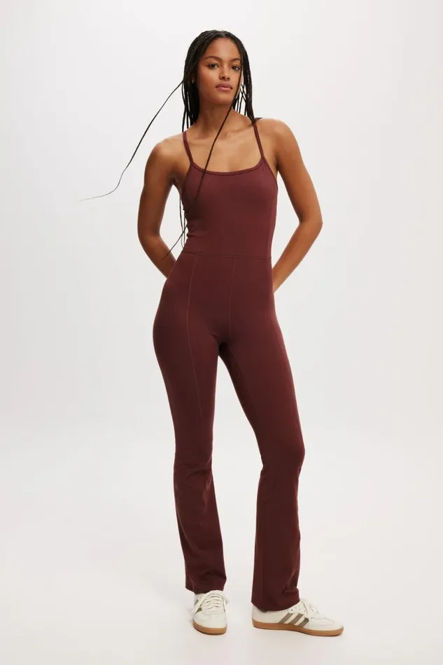 Cotton On Pants Ultra Soft Straight Leg Onesie Cappuccino 8211 Women