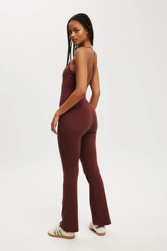 Cotton On Pants Ultra Soft Straight Leg Onesie Cappuccino 8211 Women