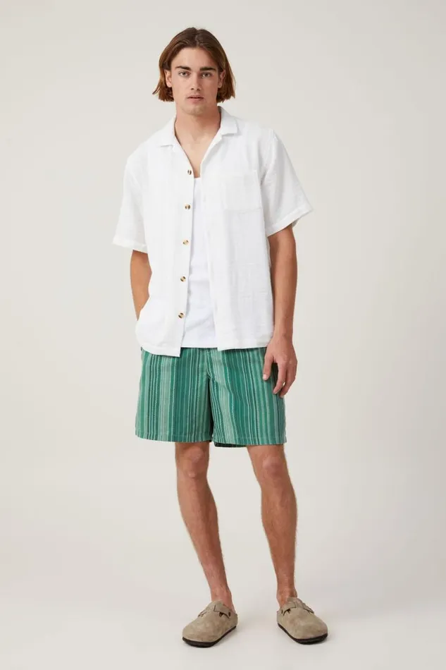 Cotton On Shirts and Polos Palma Short Sleeve Shirt White 8211 Men Cotton On Shirts and Polos Palma Short Sleeve Shirt White 8211 Men
