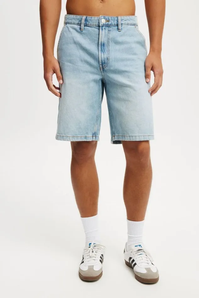 Cotton On Shorts Baggy Denim Short Carpenter Remi Blue 8211 Men Cotton On Shorts Baggy Denim Short Carpenter Remi Blue 8211 Men