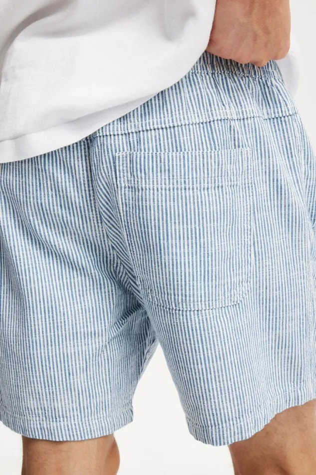 Cotton On Shorts Easy Short Blue 5050 Stripe 8211 Men Cotton On Shorts Easy Short Blue 5050 Stripe 8211 Men
