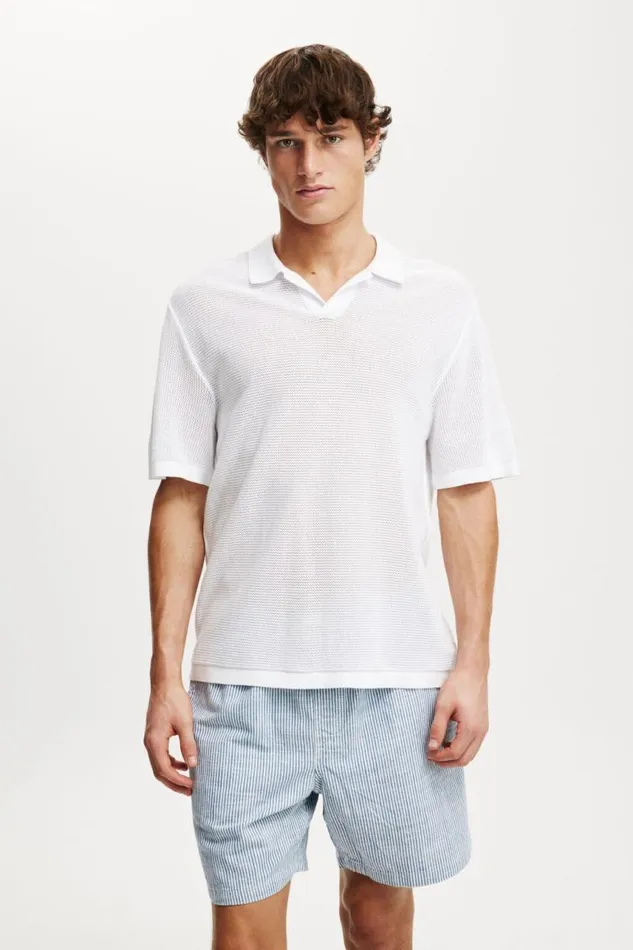 Cotton On Shorts Easy Short Blue 5050 Stripe 8211 Men Cotton On Shorts Easy Short Blue 5050 Stripe 8211 Men