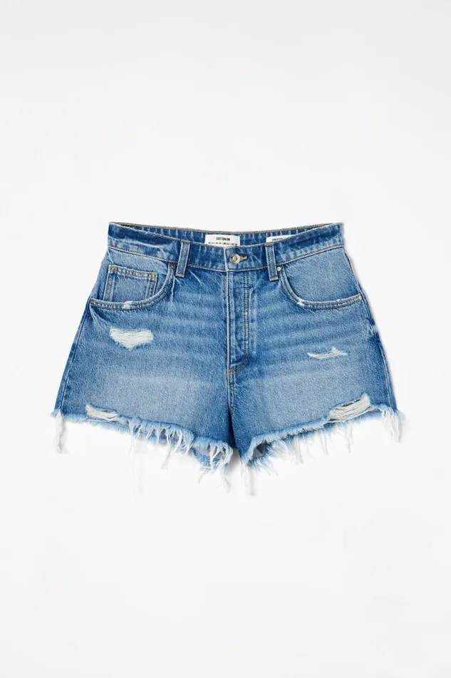 Cotton On Shorts Original Cut Off Denim Short Blue Haze Rip 8211 Women Cotton On Shorts Original Cut Off Denim Short Blue Haze Rip 8211 Women