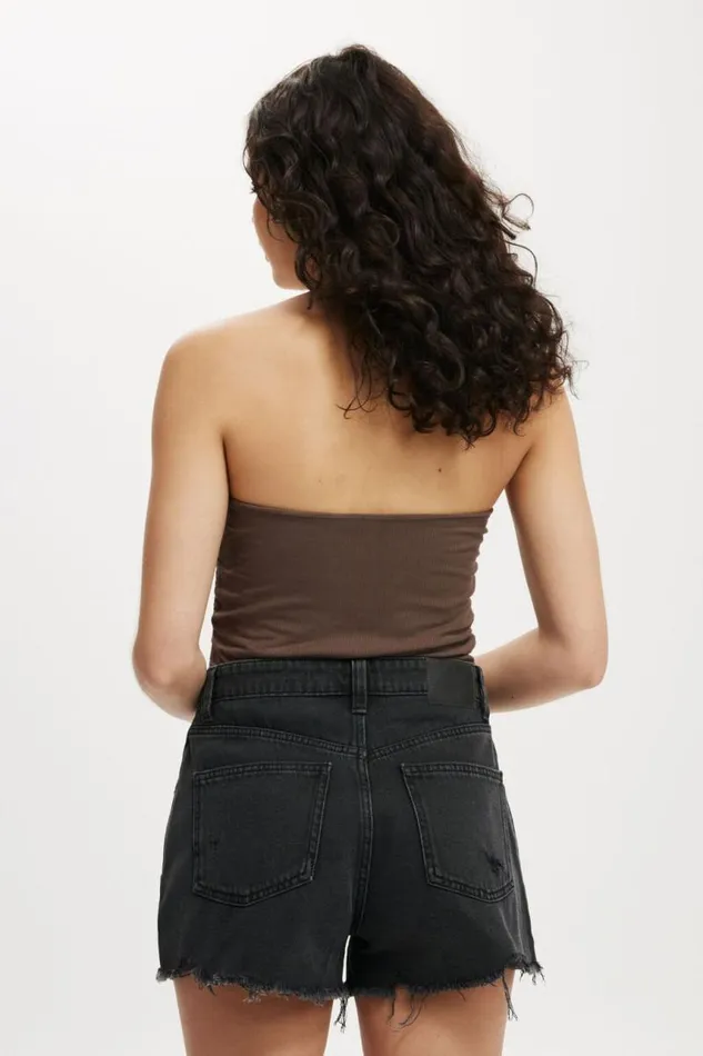 Cotton On Shorts Original Cut Off Denim Short Graphite Black Worn 8211 Women Cotton On Shorts Original Cut Off Denim Short Graphite Black Worn 8211 Women