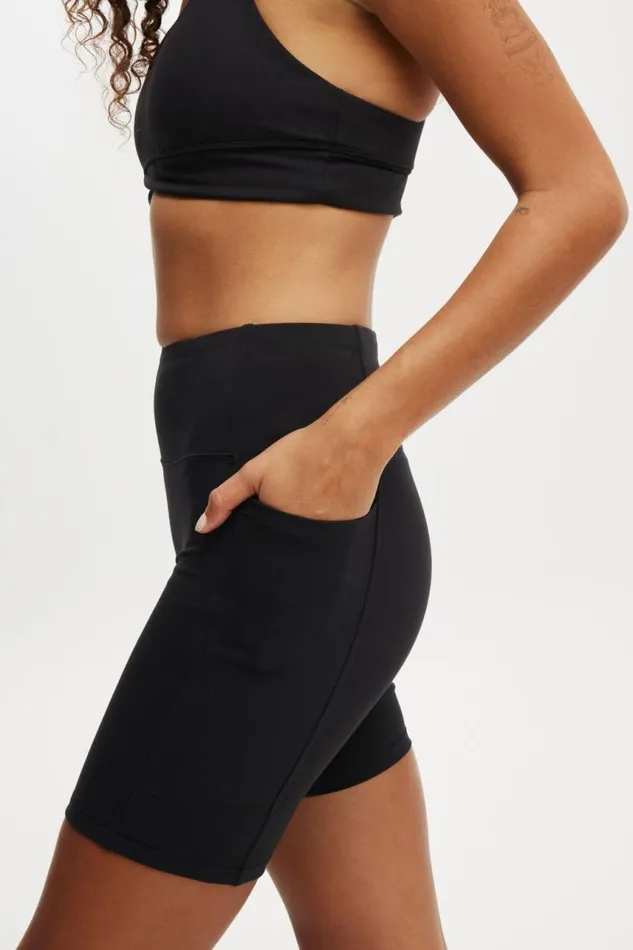 Cotton On Shorts Ultra Soft Track Bike Short Black 8211 Women