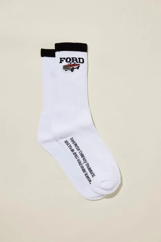 Cotton On Socks and Underwear Special Edition Sock Lcn Ford Whiteford Fseries 8211 Men