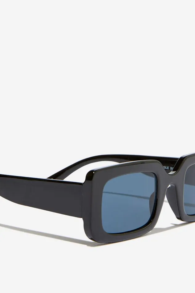 Cotton On Sunglasses Heidi Rectangle Sunglasses Black 8211 Women Cotton On Sunglasses Heidi Rectangle Sunglasses Black 8211 Women