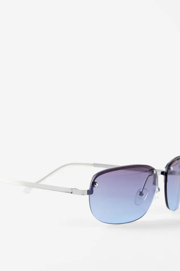 Cotton On Sunglasses Jay Rimless Sunglasses Silvermidnight Gradient 8211 Women Cotton On Sunglasses Jay Rimless Sunglasses Silvermidnight Gradient 8211 Women