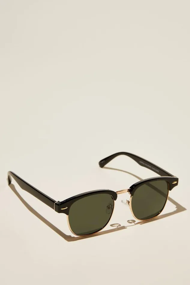 Cotton On Sunglasses Leopold Polarized Sunglasses Black Glossgoldgreen 8211 Men Cotton On Sunglasses Leopold Polarized Sunglasses Black Glossgoldgreen 8211 Men