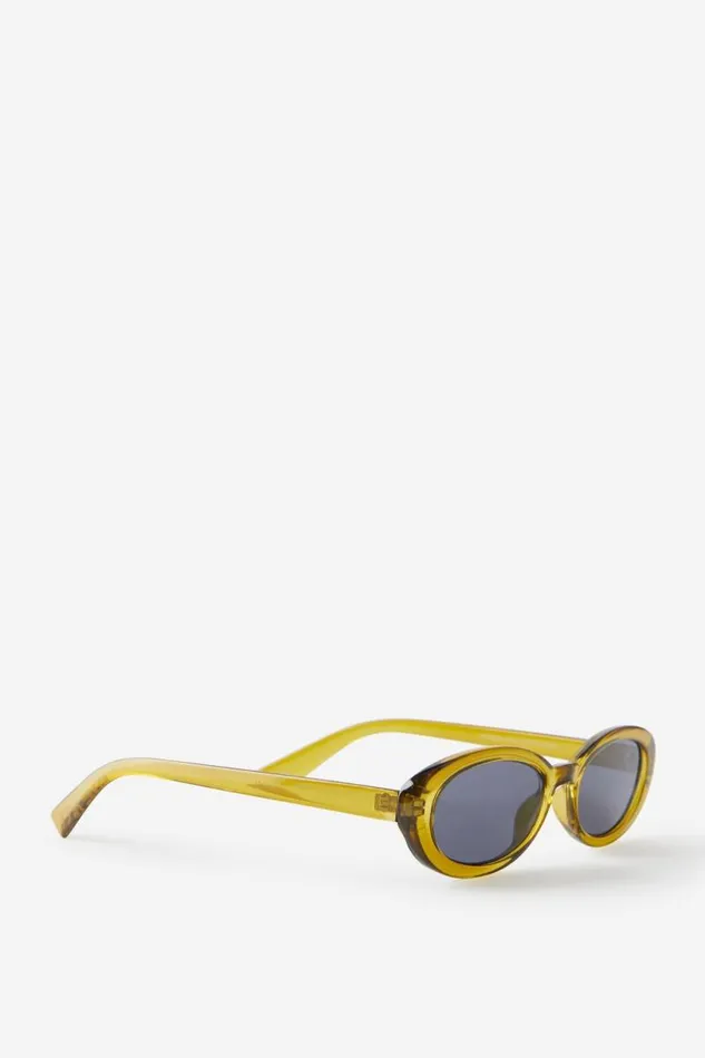 Cotton On Sunglasses Ophelia Oval Sunglasses Olive 8211 Women Cotton On Sunglasses Ophelia Oval Sunglasses Olive 8211 Women