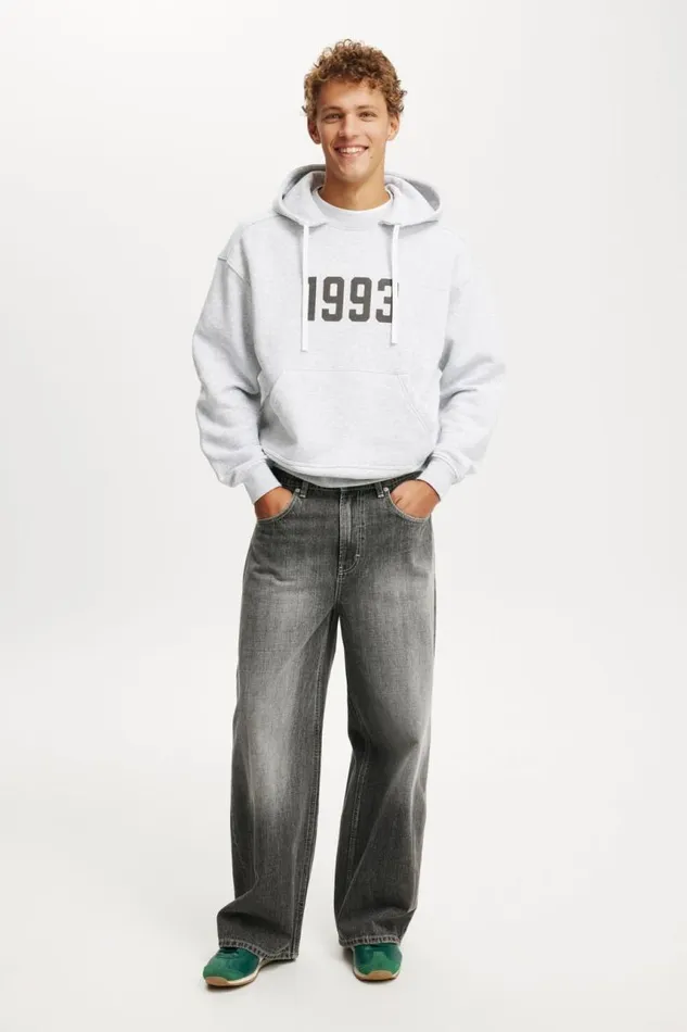 Cotton On Sweats and Hoodies Afterhood Fleece Grey Marle 1993 8211 Men Cotton On Sweats and Hoodies Afterhood Fleece Grey Marle 1993 8211 Men