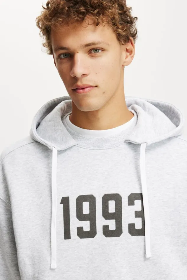 Cotton On Sweats and Hoodies Afterhood Fleece Grey Marle 1993 8211 Men Cotton On Sweats and Hoodies Afterhood Fleece Grey Marle 1993 8211 Men