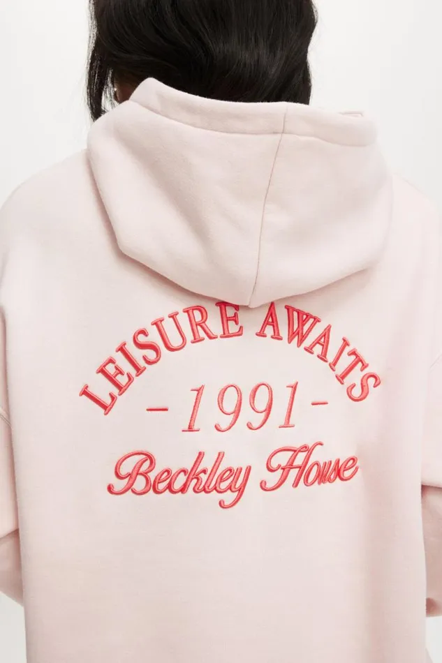 Cotton On SweatsandHoodies Classic Fleece Graphic Hoodie Bh Script Soft Pink 8211 Women Cotton On SweatsandHoodies Classic Fleece Graphic Hoodie Bh Script Soft Pink 8211 Women