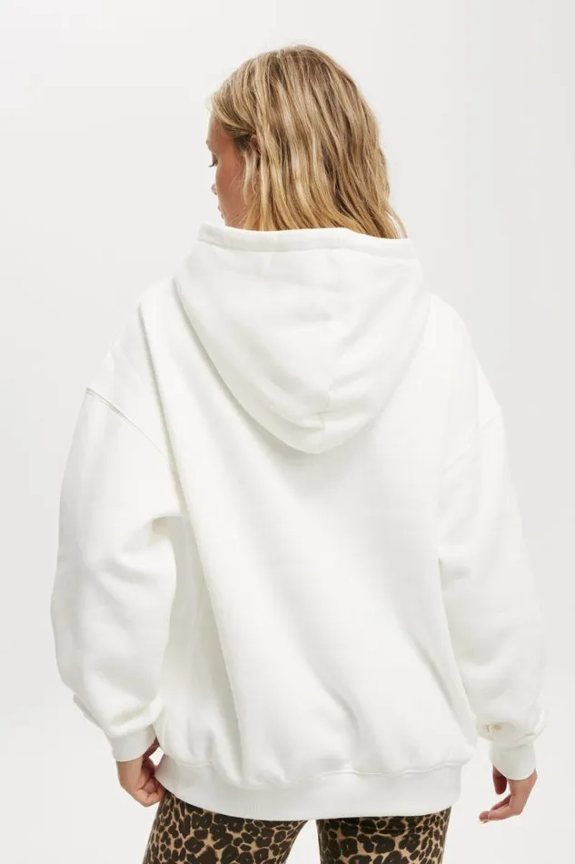 Cotton On SweatsandHoodies Classic Fleece Hoodie White 8211 Women Cotton On SweatsandHoodies Classic Fleece Hoodie White 8211 Women