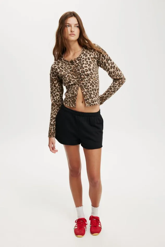 Cotton On SweatsandHoodies Classic Fleece Mini Short Black 8211 Women