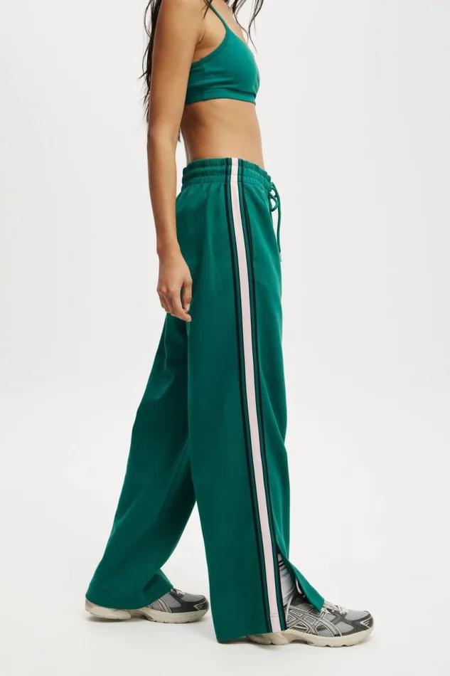 Cotton On SweatsandHoodies Court Side Track Pant Alpine Greencherry Dream 8211 Women