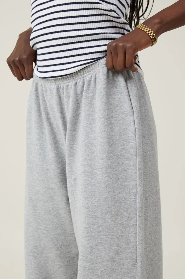 Cotton On SweatsandHoodies Lightweight Straight Sweatpant Grey Marle 8211 Women Cotton On SweatsandHoodies Lightweight Straight Sweatpant Grey Marle 8211 Women