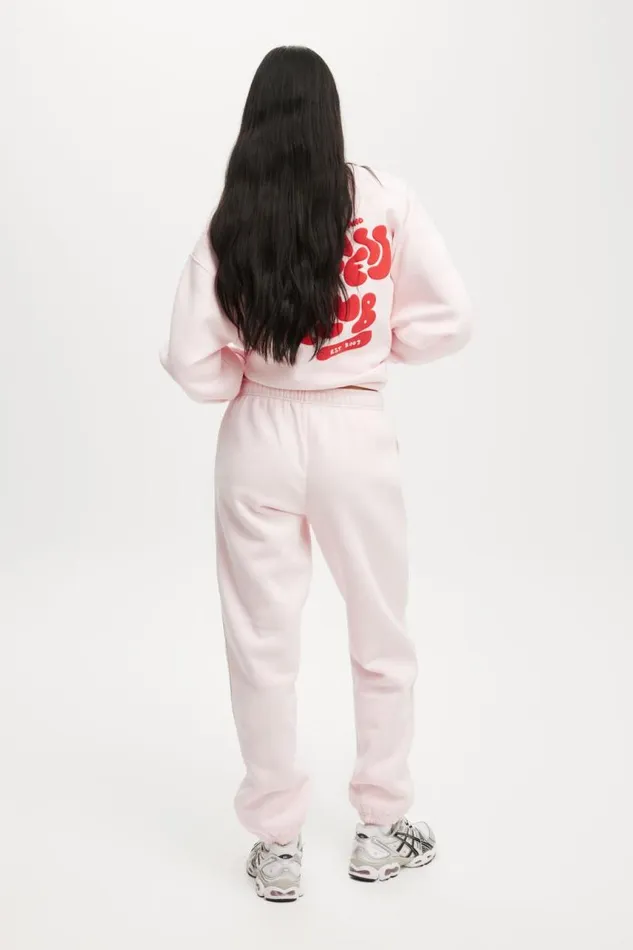 Cotton On SweatsandHoodies Plush Essential Gym Sweatpant Cherry Dreamcoconut Milk 8211 Women Cotton On SweatsandHoodies Plush Essential Gym Sweatpant Cherry Dreamcoconut Milk 8211 Women