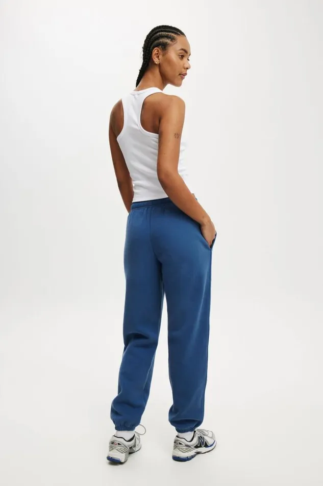Cotton On SweatsandHoodies Plush Essential Gym Sweatpant Deep Blue 8211 Women Cotton On SweatsandHoodies Plush Essential Gym Sweatpant Deep Blue 8211 Women