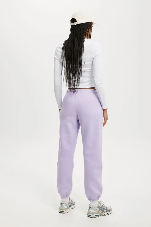 Cotton On SweatsandHoodies Plush Essential Gym Sweatpant Purple Rosecoconut Milk 8211 Women Cotton On SweatsandHoodies Plush Essential Gym Sweatpant Purple Rosecoconut Milk 8211 Women