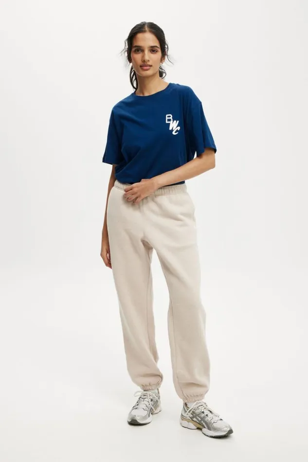 Cotton On SweatsandHoodies Plush Essential Gym Sweatpant Sesame Marle 8211 Women