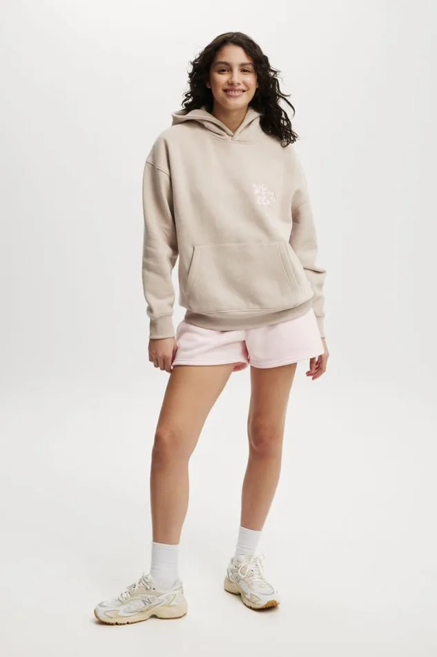 Cotton On SweatsandHoodies Plush Premium Graphic Hoodie Sesame Marlebhwc Wellness Club 8211 Women Cotton On SweatsandHoodies Plush Premium Graphic Hoodie Sesame Marlebhwc Wellness Club 8211 Women