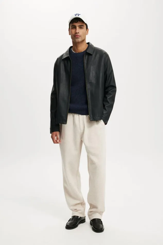 Cotton On Sweats and Hoodies Relaxed Track Pant Oatmeal Marle 8211 Men