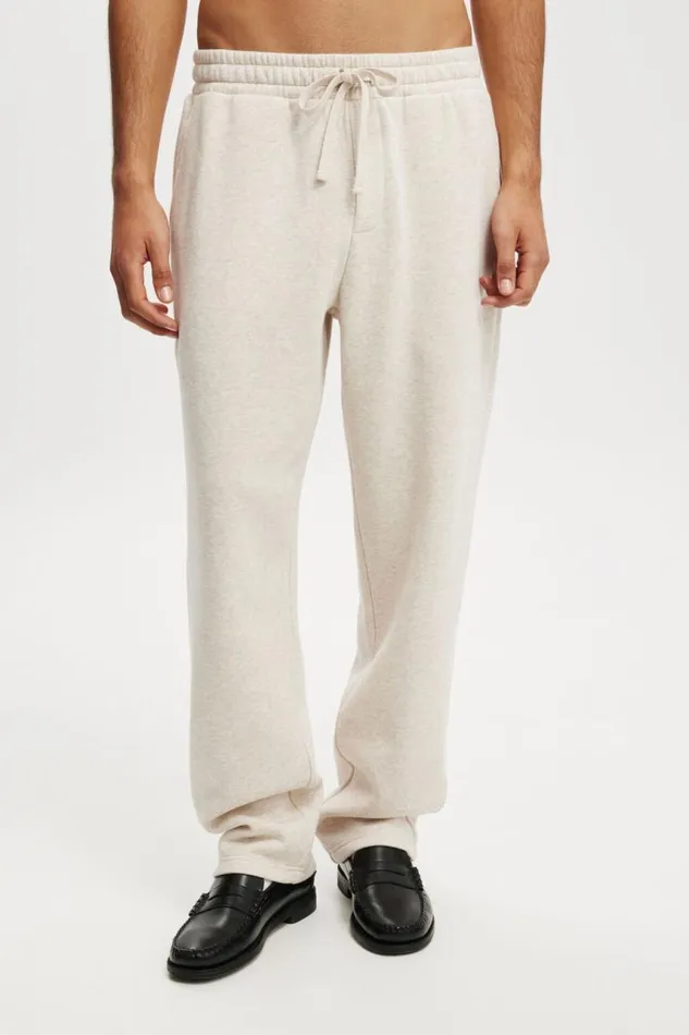 Cotton On Sweats and Hoodies Relaxed Track Pant Oatmeal Marle 8211 Men Cotton On Sweats and Hoodies Relaxed Track Pant Oatmeal Marle 8211 Men