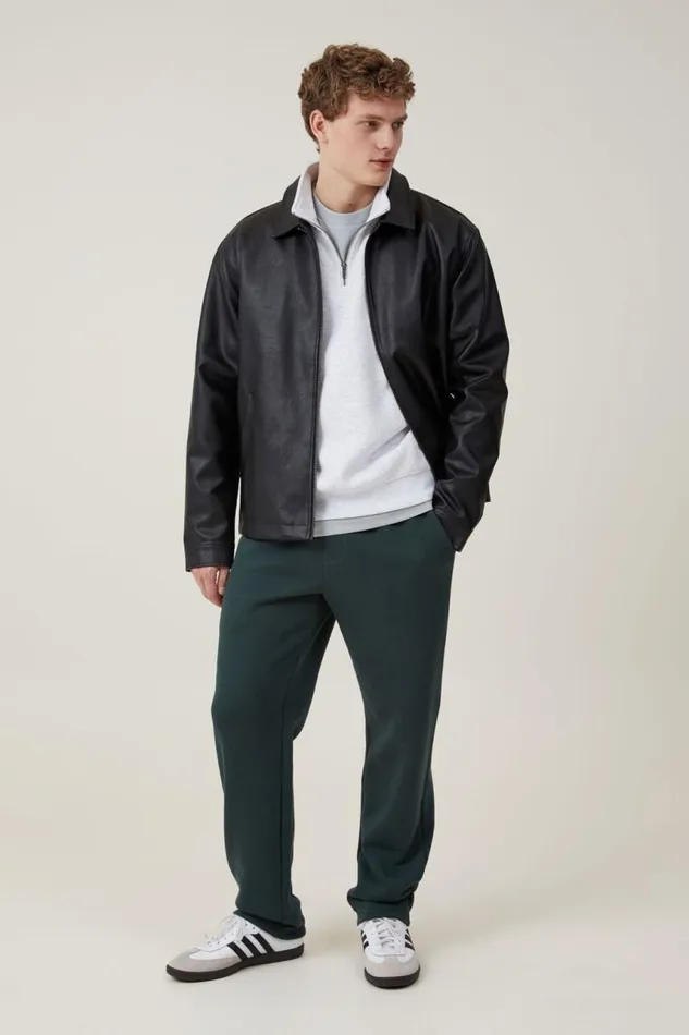 Cotton On Sweats and Hoodies Relaxed Track Pant Pineneedle Green 8211 Men