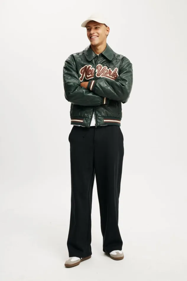 Cotton On Sweats and Hoodies Super Baggy Track Pant Black 8211 Men