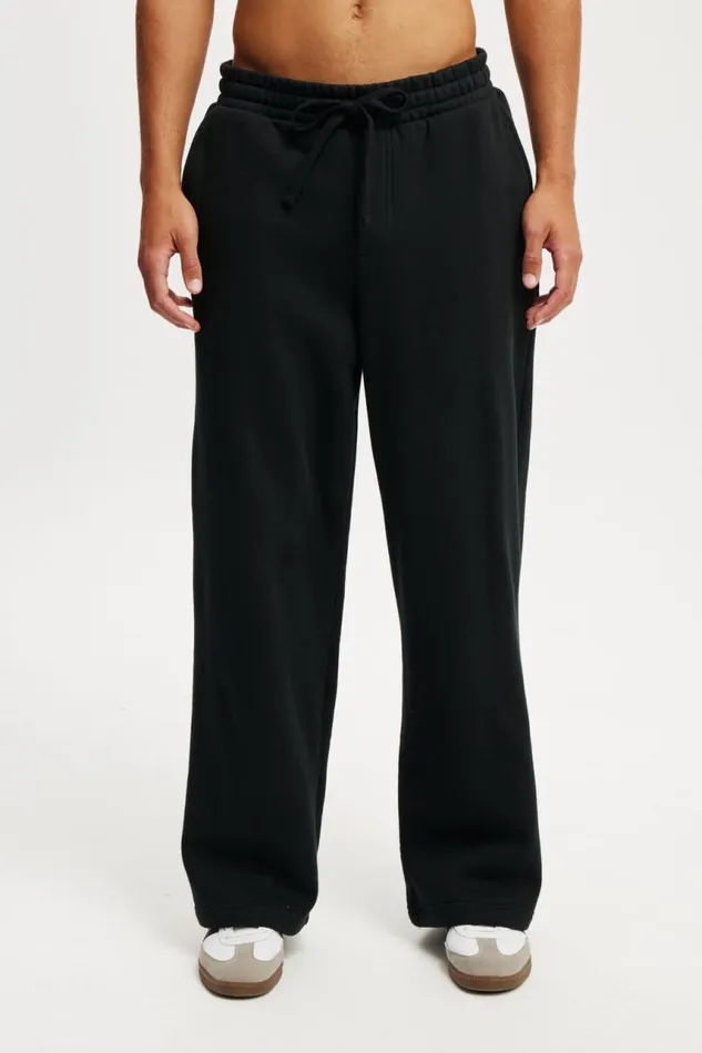 Cotton On Sweats and Hoodies Super Baggy Track Pant Black 8211 Men Cotton On Sweats and Hoodies Super Baggy Track Pant Black 8211 Men