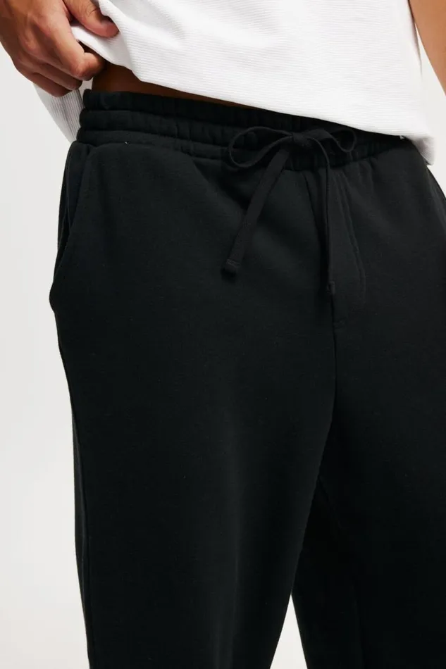 Cotton On Sweats and Hoodies Super Baggy Track Pant Black 8211 Men Cotton On Sweats and Hoodies Super Baggy Track Pant Black 8211 Men