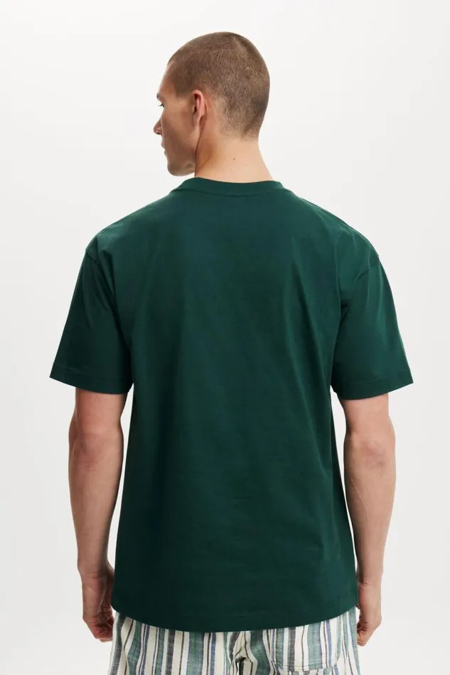 Cotton On Tees and Tanks Box Fit Easy TShirt Pineneedle Green747 West Avenue 8211 Men Cotton On Tees and Tanks Box Fit Easy TShirt Pineneedle Green747 West Avenue 8211 Men