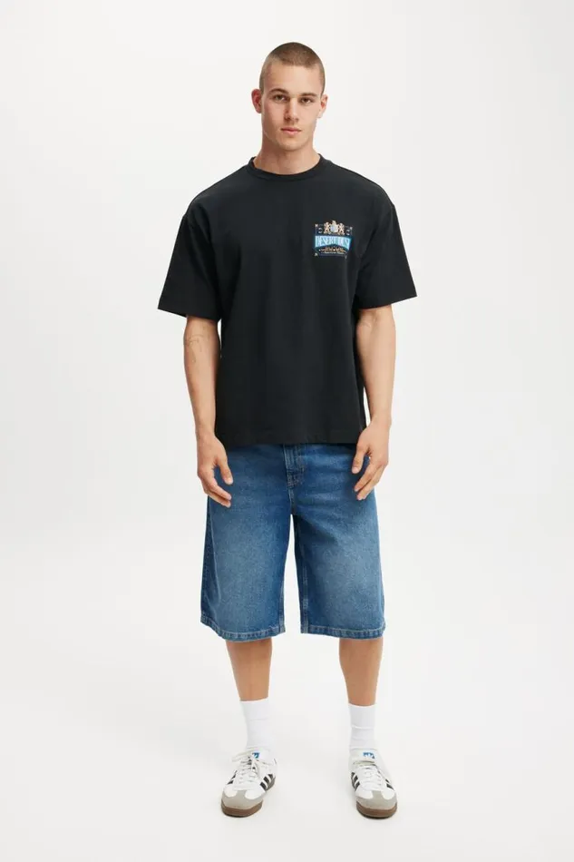 Cotton On Tees and Tanks Box Fit Graphic TShirt Blackdesert Dusk 8211 Men Cotton On Tees and Tanks Box Fit Graphic TShirt Blackdesert Dusk 8211 Men