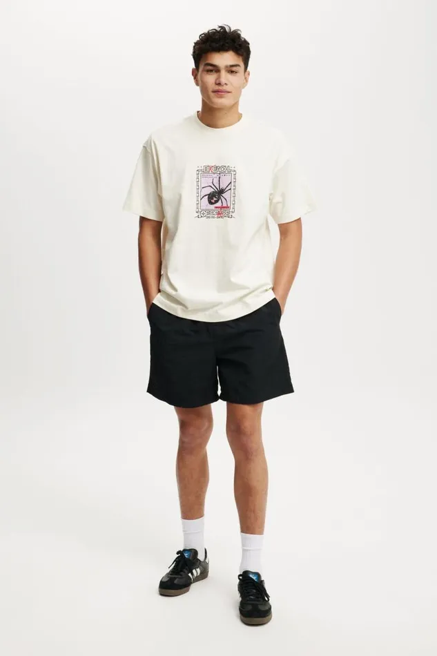 Cotton On Tees and Tanks Box Fit Graphic TShirt Creampuffbreak Of Peace 8211 Men Cotton On Tees and Tanks Box Fit Graphic TShirt Creampuffbreak Of Peace 8211 Men